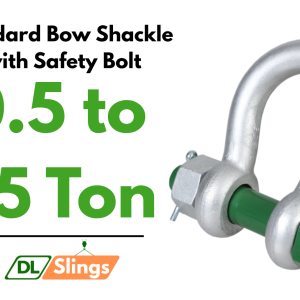 Standard Bow Shackle with Safety Bolt