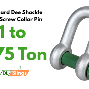 Standard Dee Shackle with Screw Collar Pin