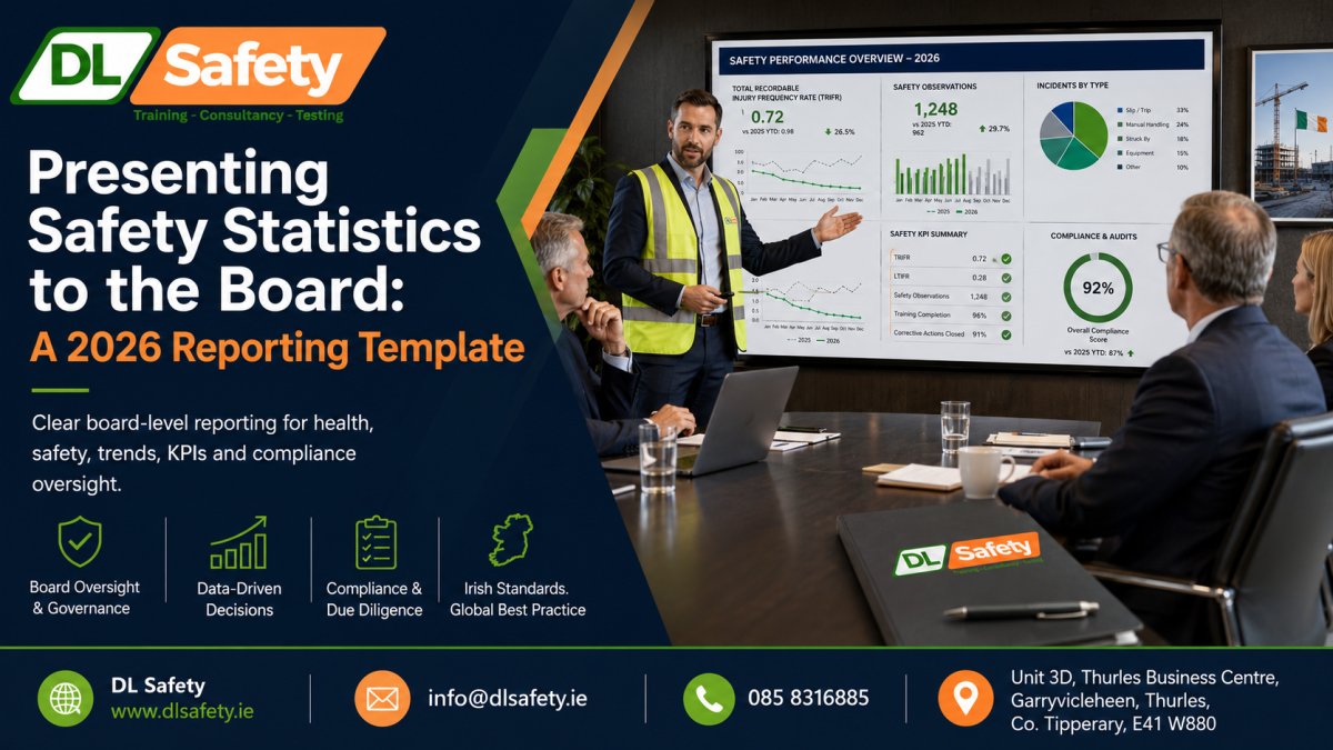 Presenting Safety Statistics to the Board: A 2026 Reporting Template