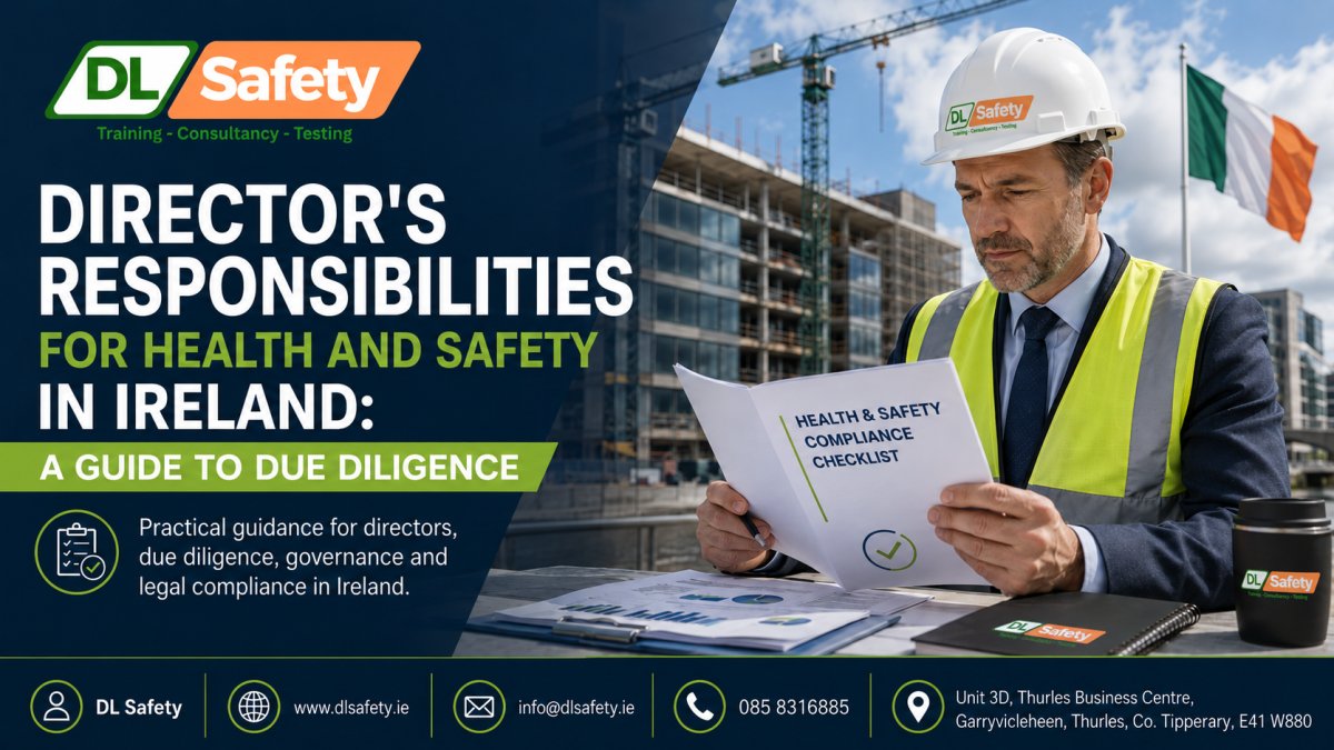 Director's Responsibilities for Health and Safety in Ireland: A Guide to Due Diligence