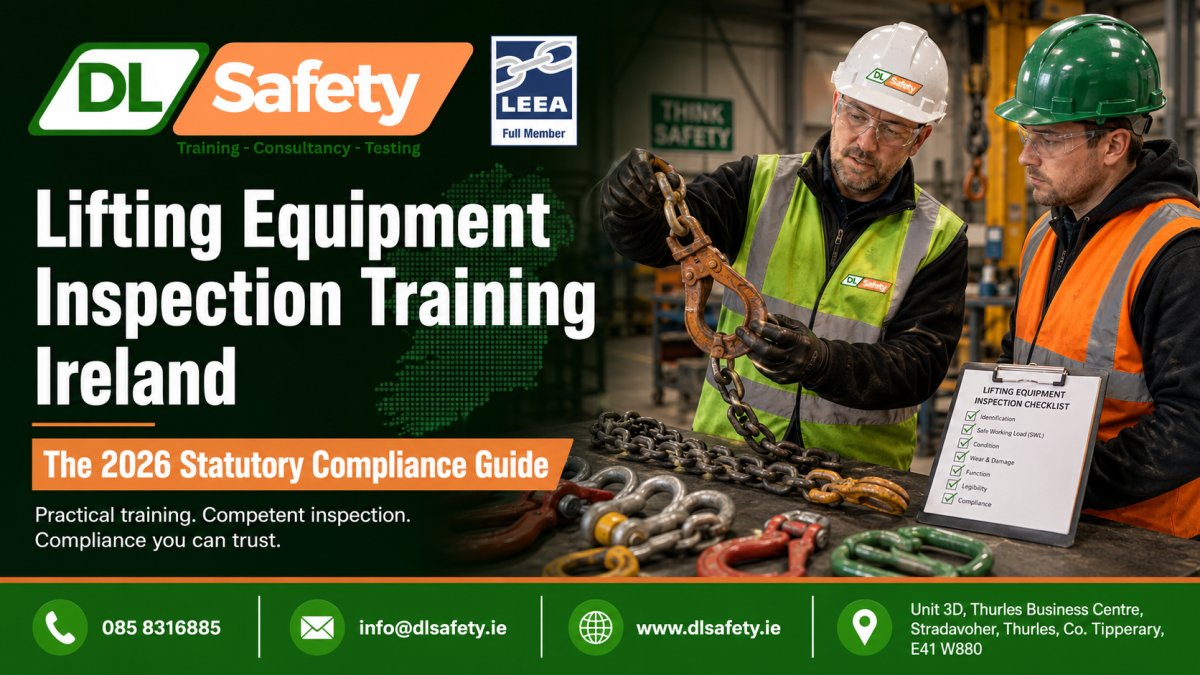 Lifting Equipment Inspection Training Ireland: The 2026 Statutory Compliance Guide